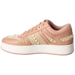 Jimmy Choo Women's Hawaii Beaded Sneakers 7.5 US